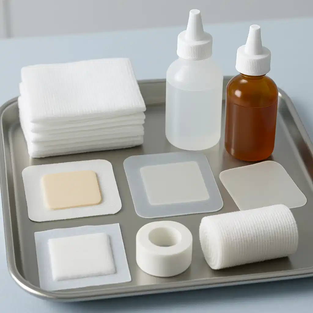 پانسمان زخم بستر منزل مشهد