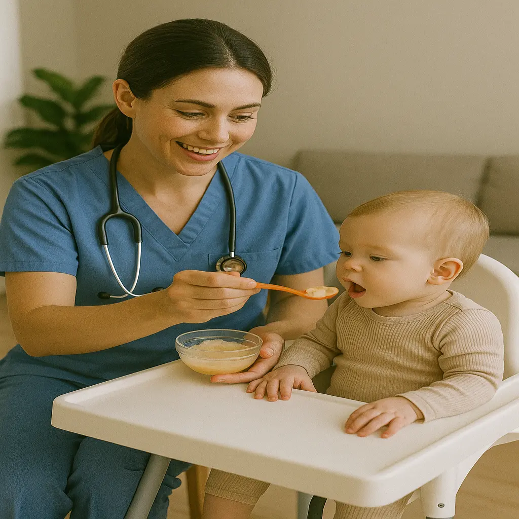 خدمات پرستار کودک در منزل مشهد