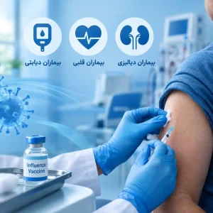 واکسن آنفولانزا برای بیماران دیابتی، قلبی و دیالیزی