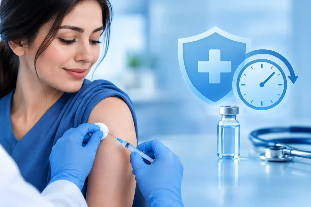 واکسن چند روز بعد اثر میکند